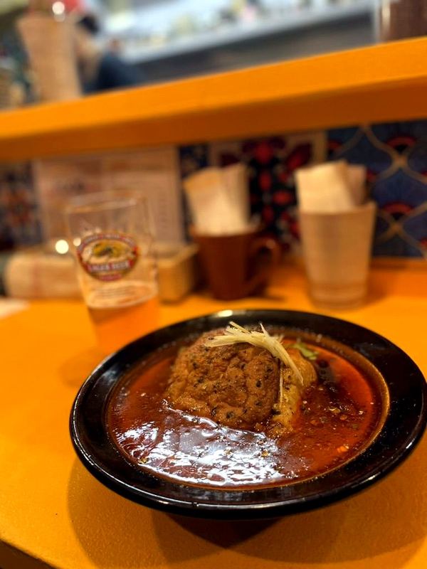 スパイスだれの小皿