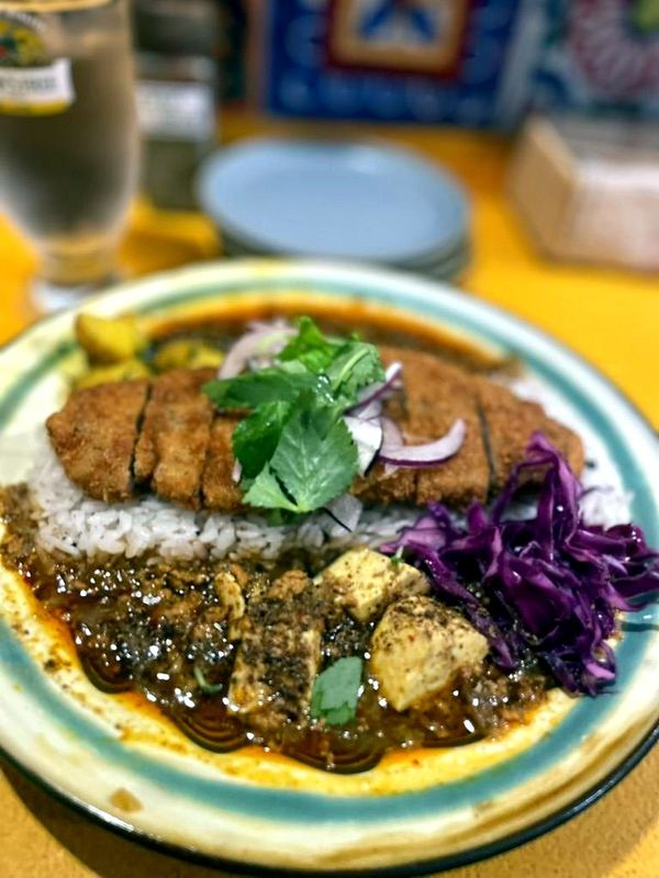 キダムマサラのカレープレート
