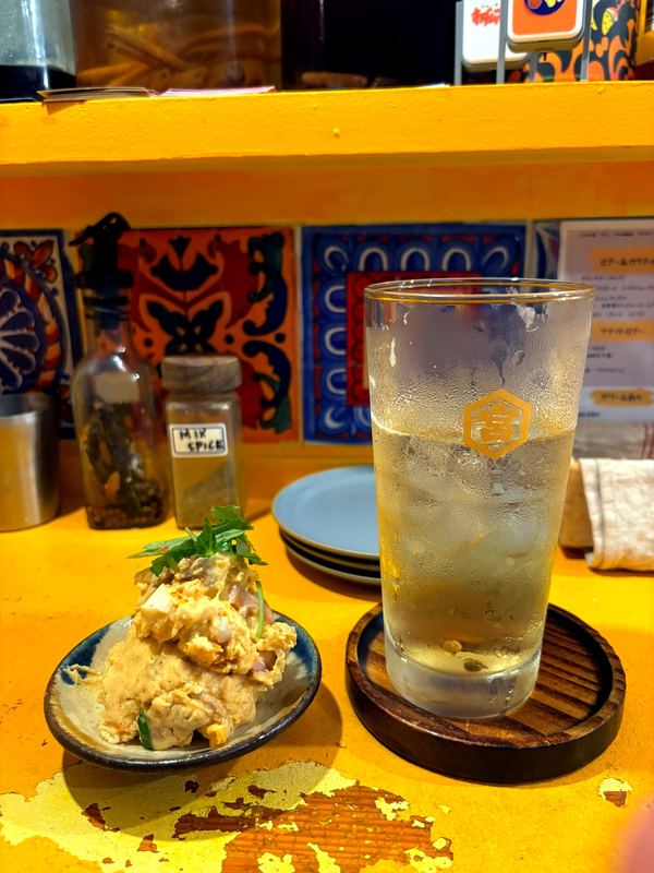 スパイスポテトサラダ