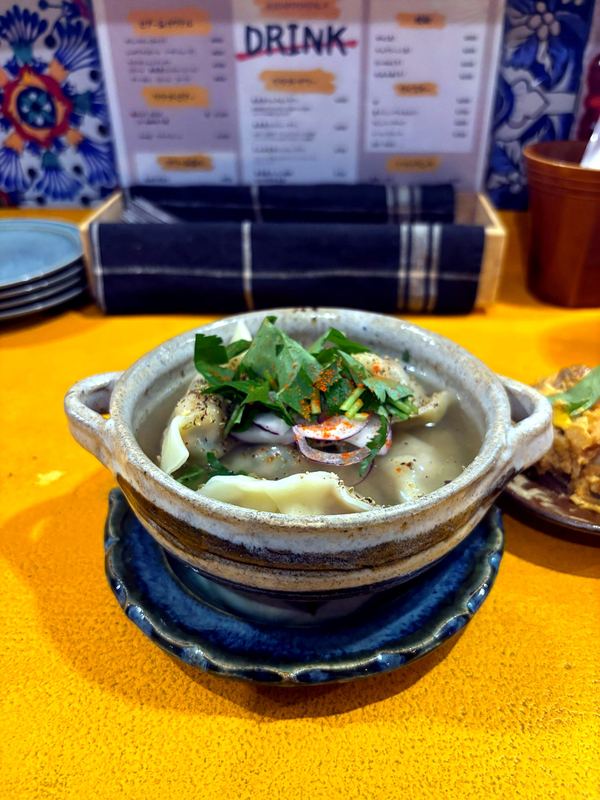 水餃子のスープ