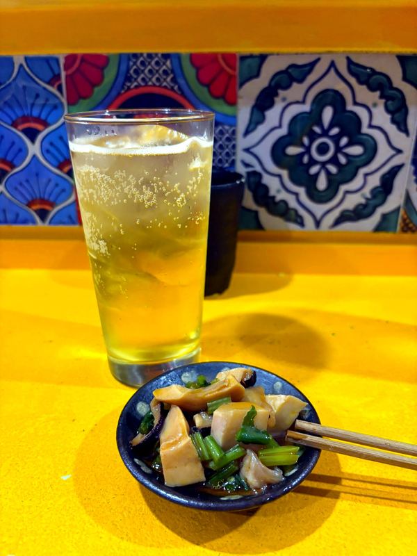 きのこと豆腐の煮浸し