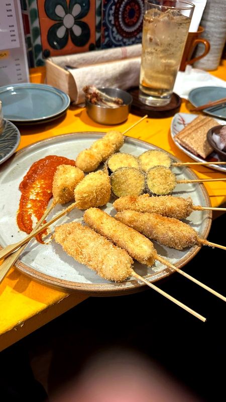 串カツ6本盛り